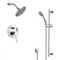 Chrome Shower System with 6
